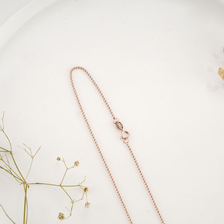 Gilona Rosegold Pendant Set