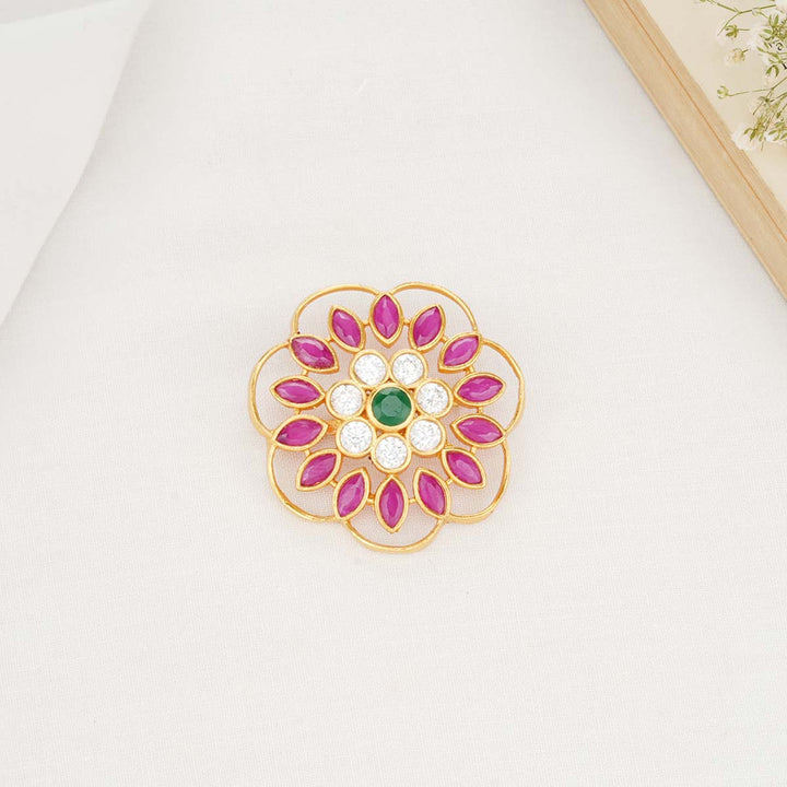 Flowers Stone Pendant