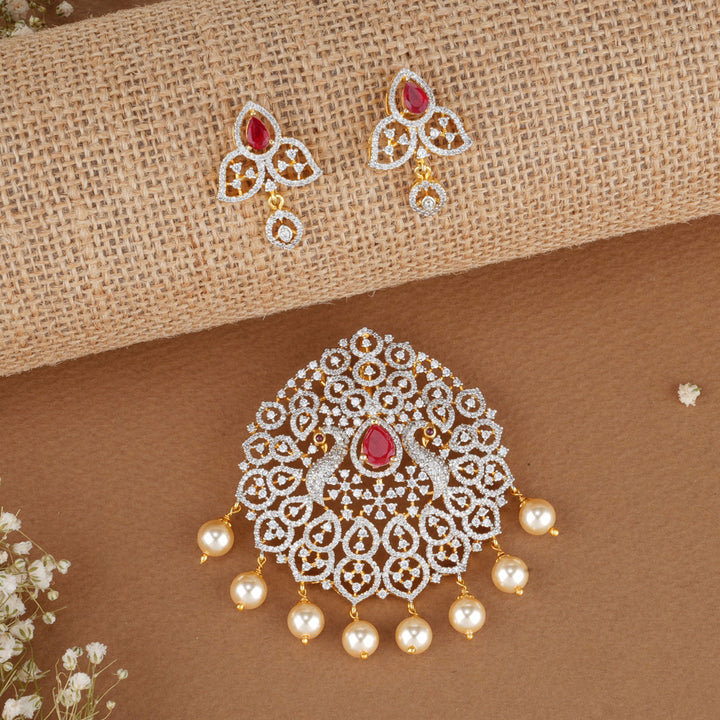 Prithikha Diamond Design Pendant