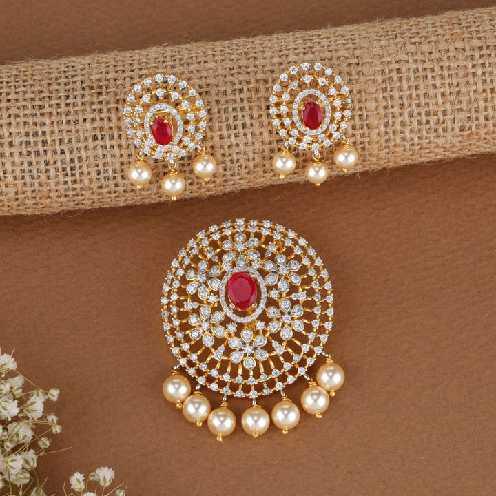 Anusha Avikam Pendant Set