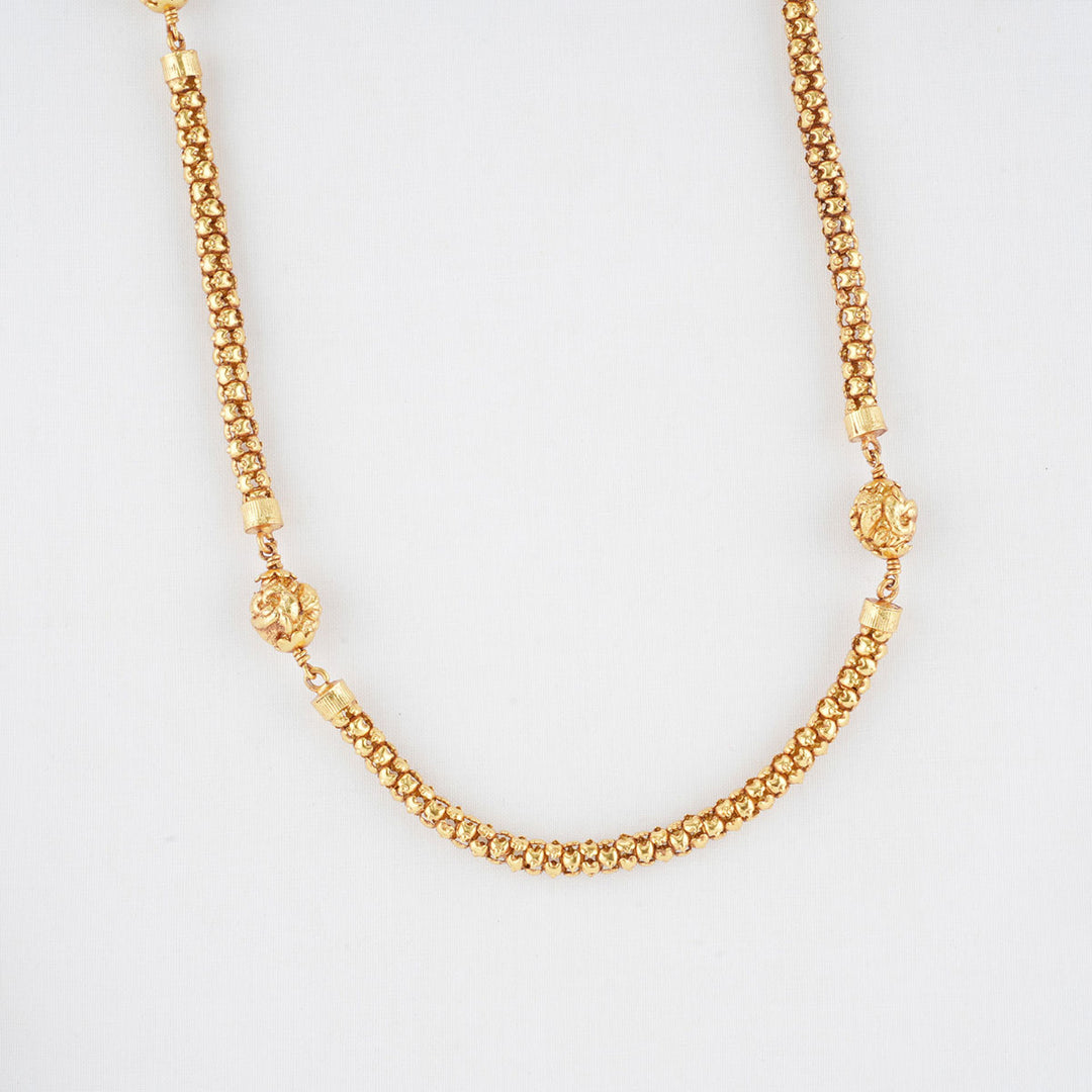 Weslia Gold plated Plain Chain