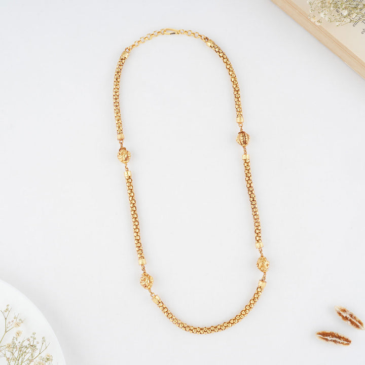 Weslia Gold plated Plain Chain