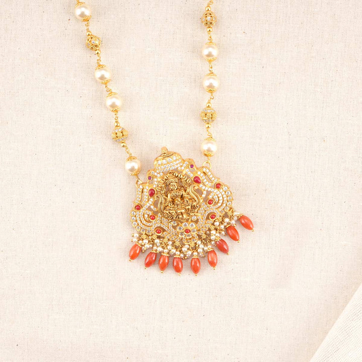 Chanchala Pendant With Beads Chain