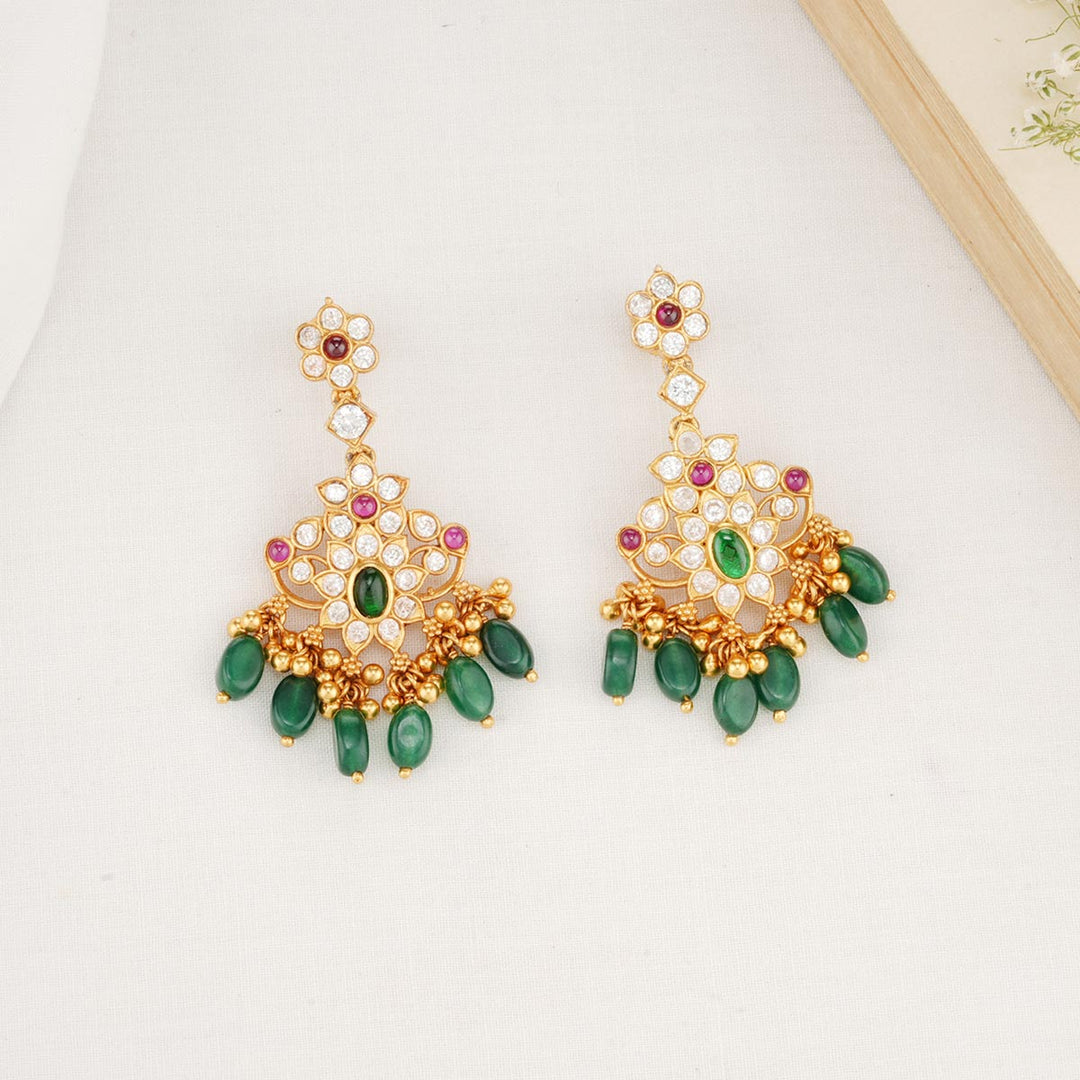 Aster Long Earrings