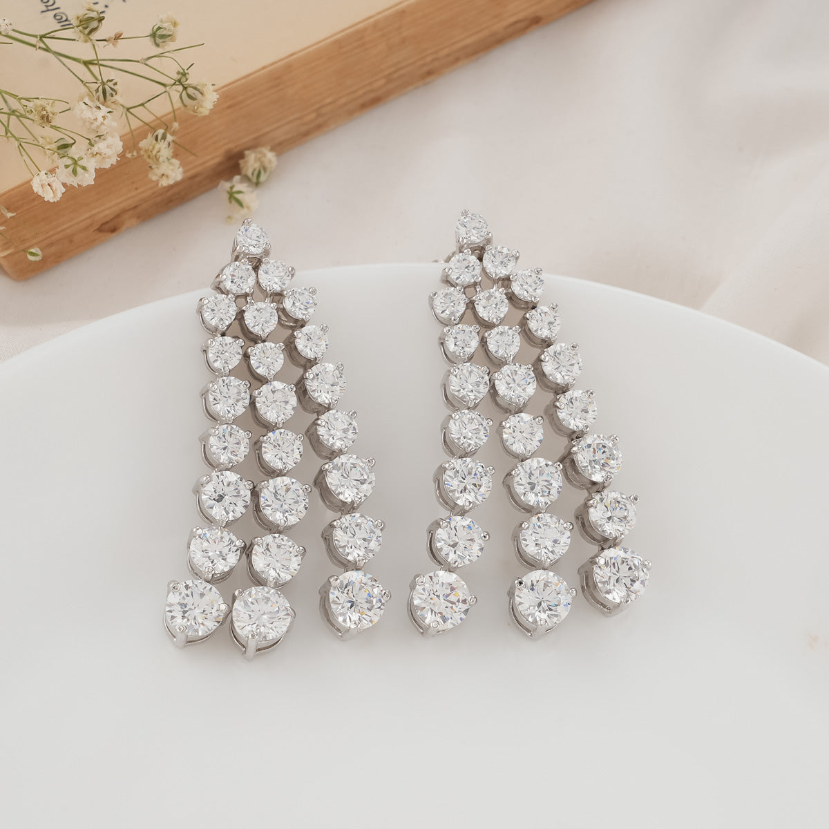 Asmi clearance diamond earrings