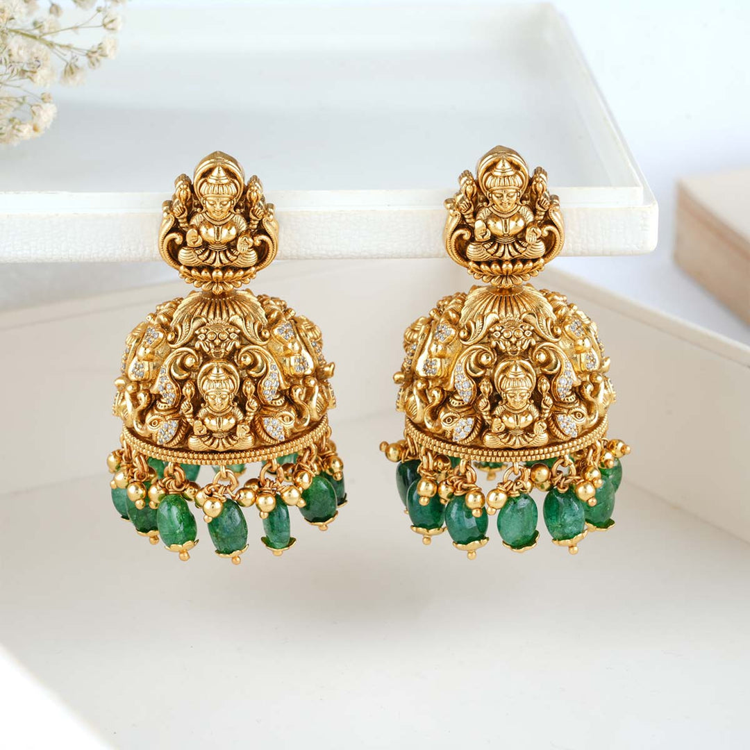 Divine Beauteous Nagas Jhumkas