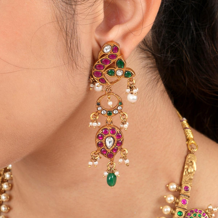 Abhita Kundan Earrings