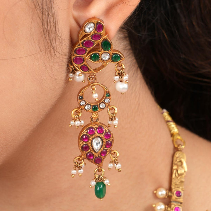 Abhita Kundan Earrings