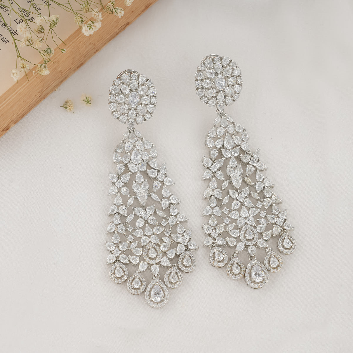 Swarovski Constella Stud Earrings, Drop Earrings India | Ubuy