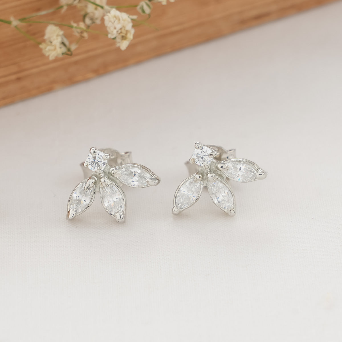 Buy Swarovski Roslyn Pierced Earrings Online India | Ubuy