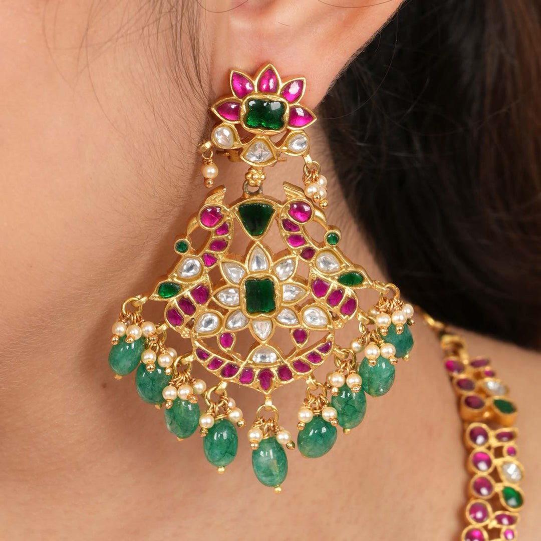 Mahima Kundan Earrings