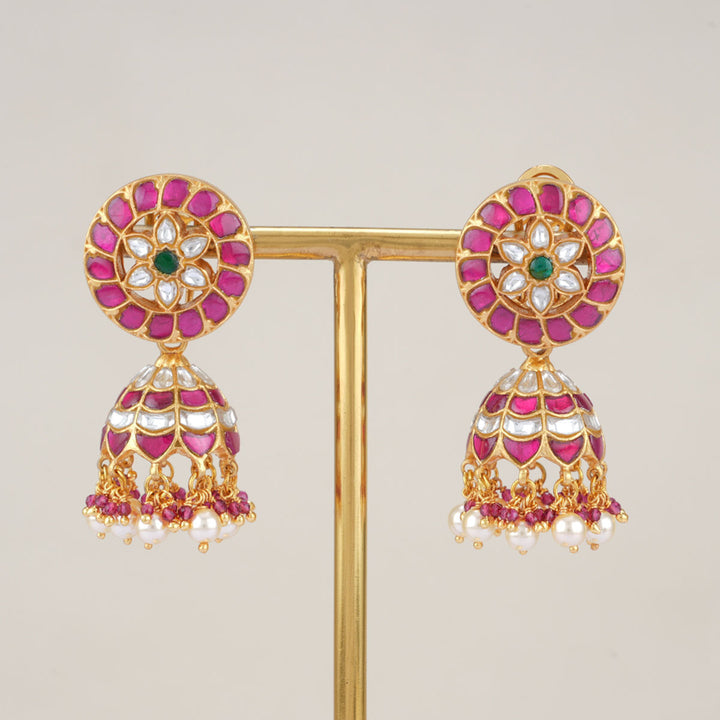 Saaju Kundan Jhumkas