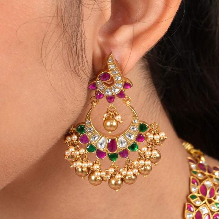 Ranati Kundan Earrings