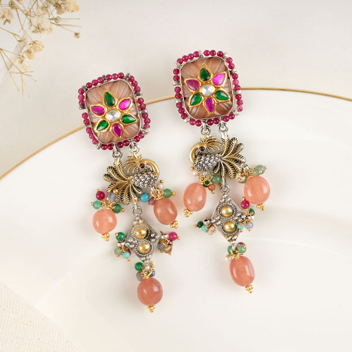 Aarzoo Dual tone Earrings