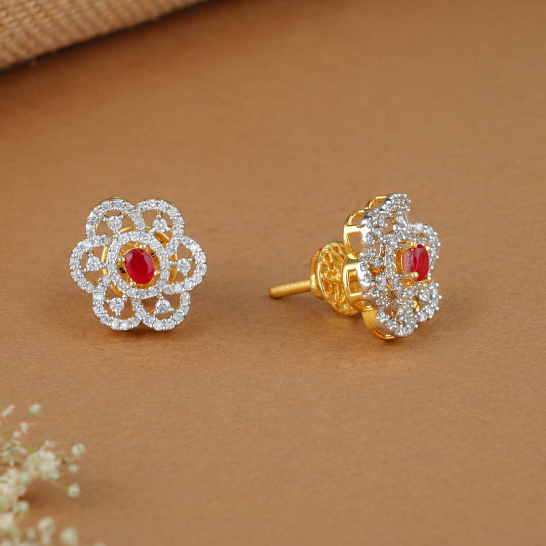 Radiance Diamond Design Studs