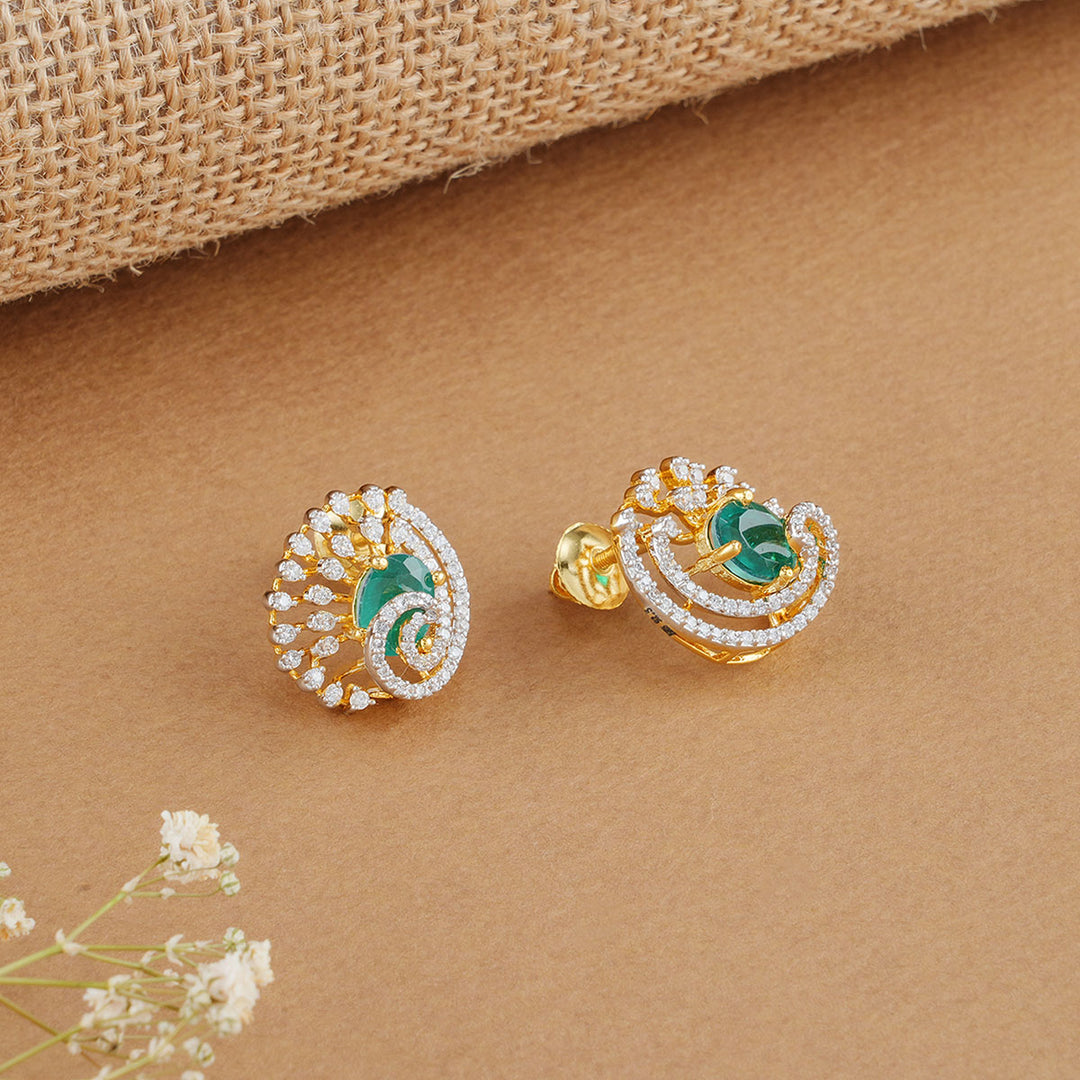 Brizia Floral Avikam Studs