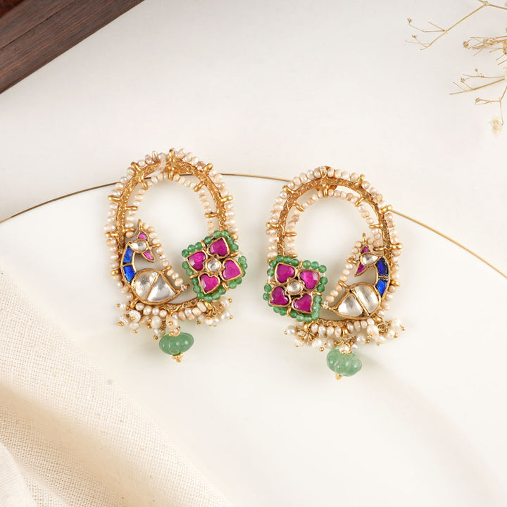 Nemisia Kundan Earrings