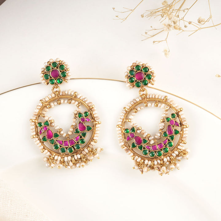 Canisha Kundan Earrings