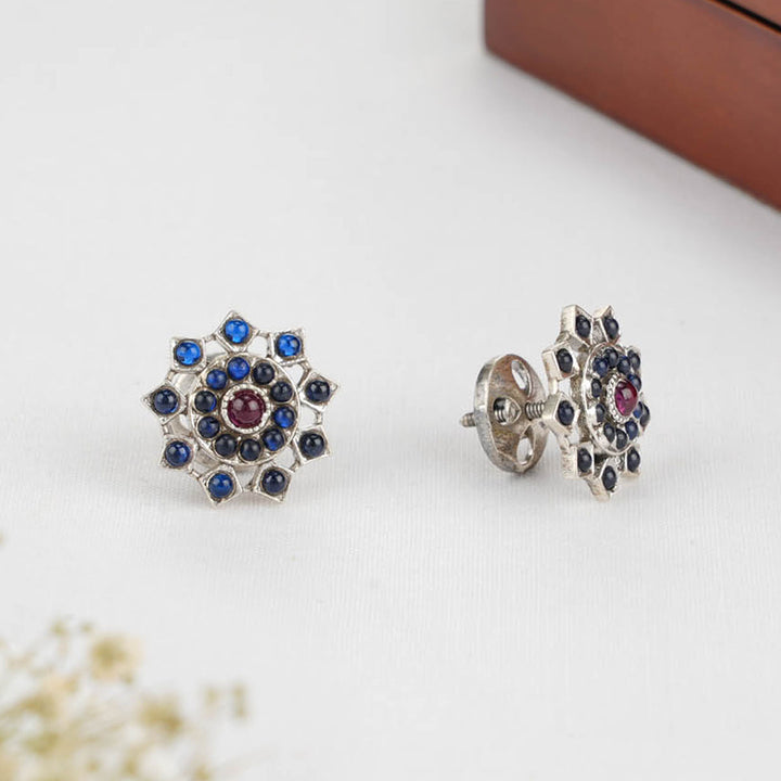 Spiffy Oxidised Studs