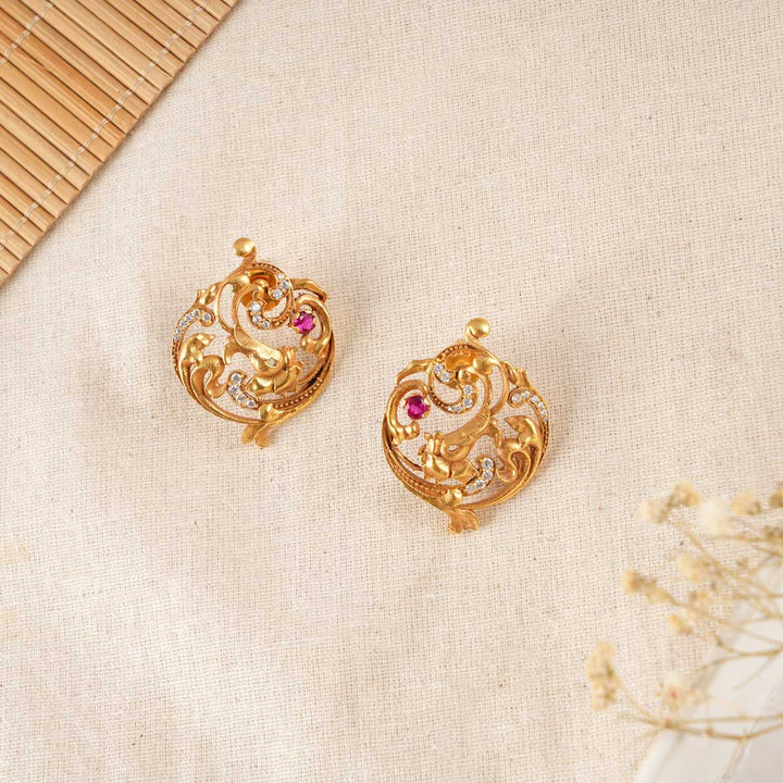 Taniya Kundan Studs