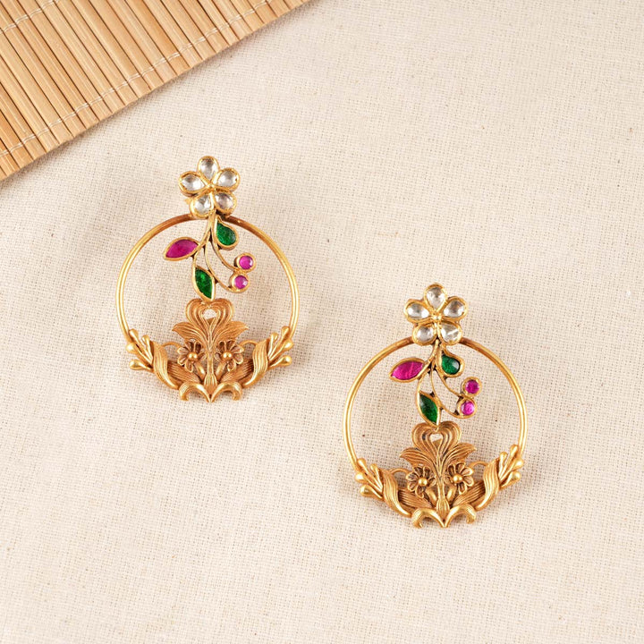 Mathesa Kundan Earrings