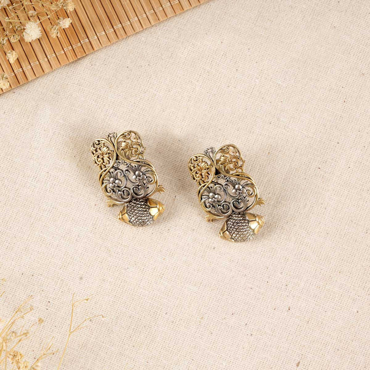 Channan Dual Tone Studs