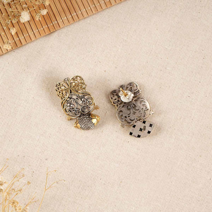 Channan Dual Tone Studs