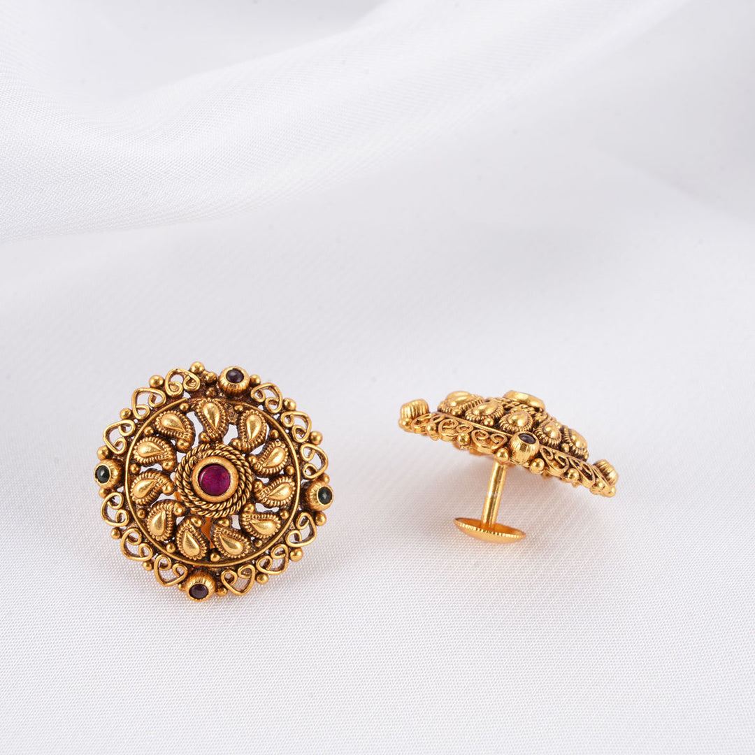 Muster Nagas Nakshi Studs