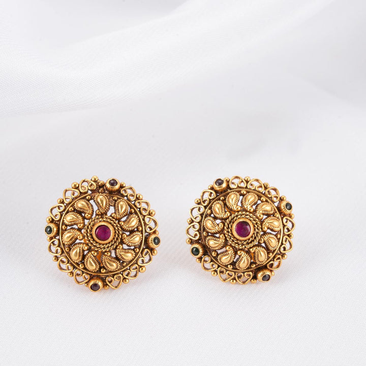 Muster Nagas Nakshi Studs