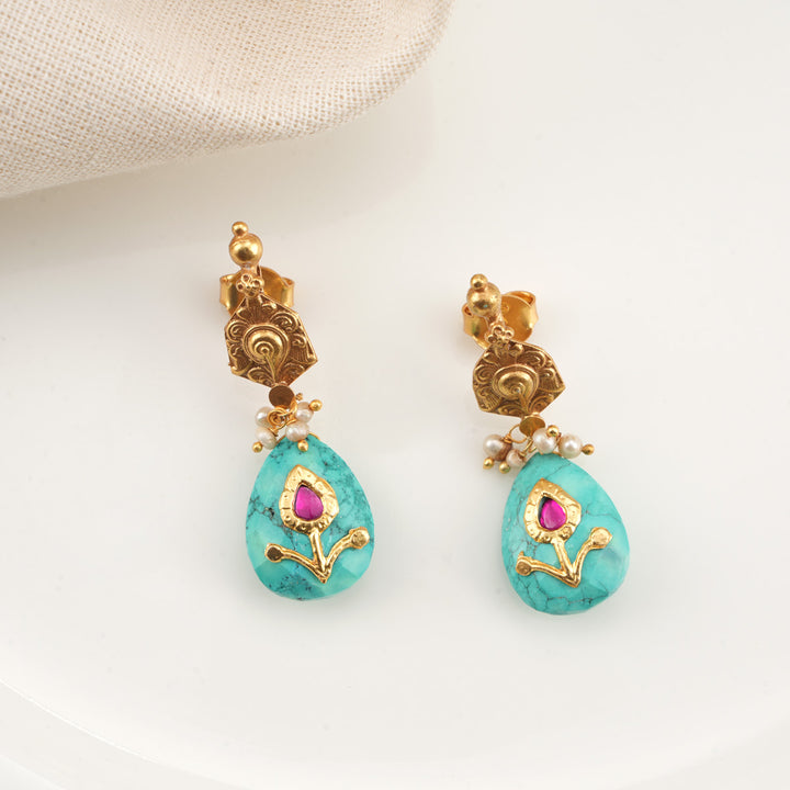 Srinika Kundan Earrings