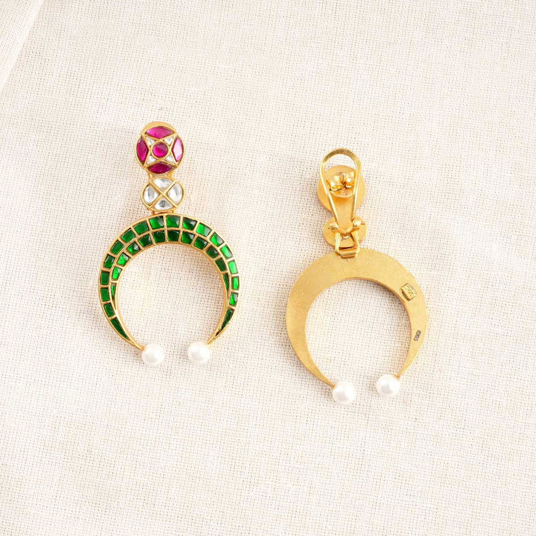 Idaya Kundan Long Earrings