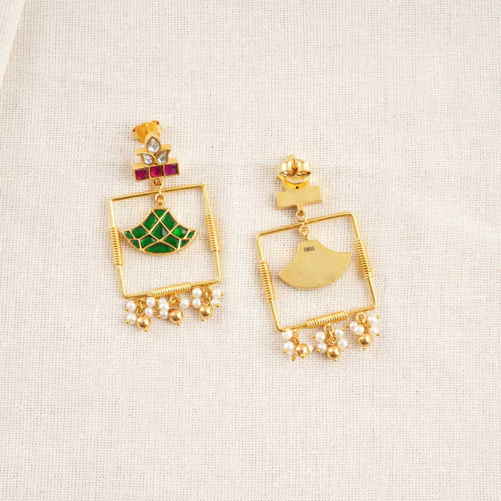 Lithuna Kundan Earrings