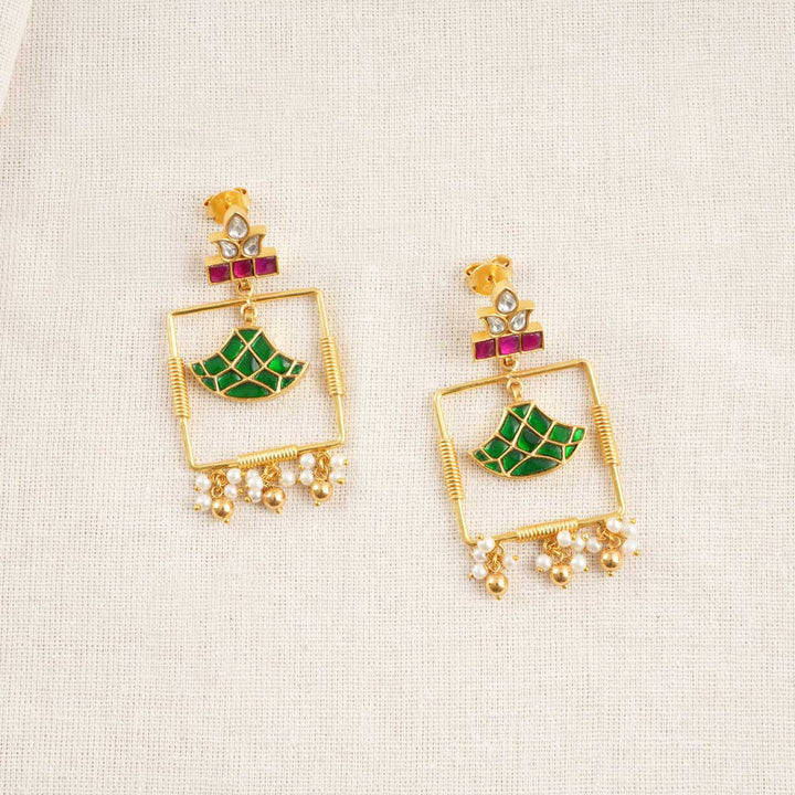 Lithuna Kundan Earrings