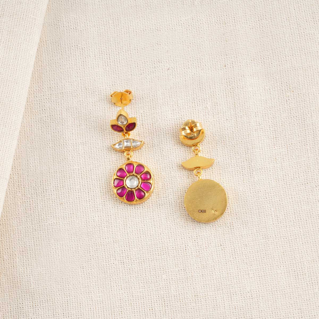 Aninka Kundan Long Earrings