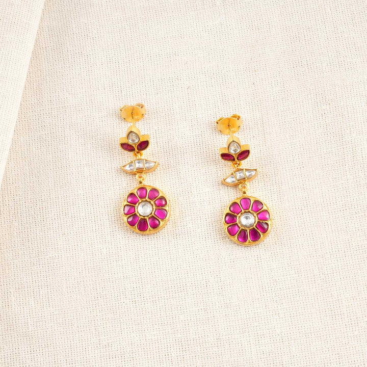 Aninka Kundan Long Earrings