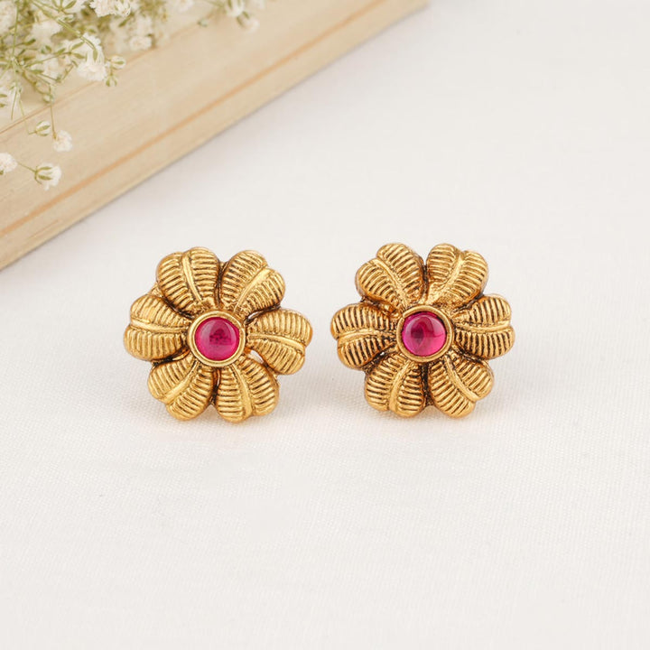 Floral Nagas Studs