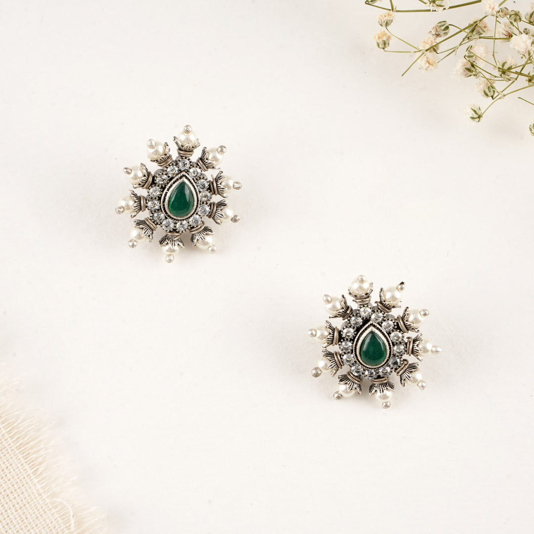 Inanya Oxidised Studs