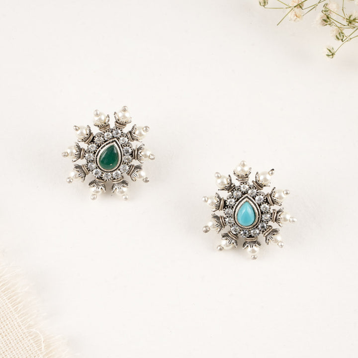 Inanya Oxidised Studs