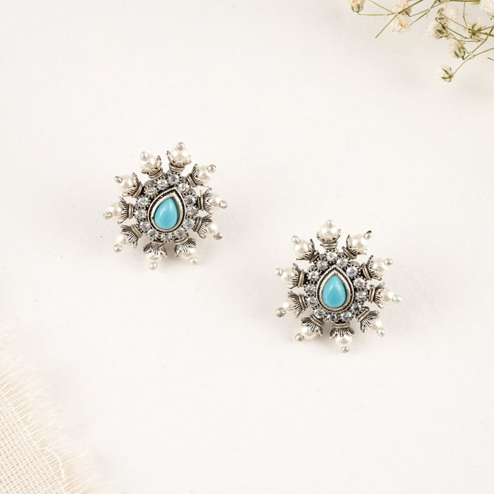 Inanya Oxidised Studs