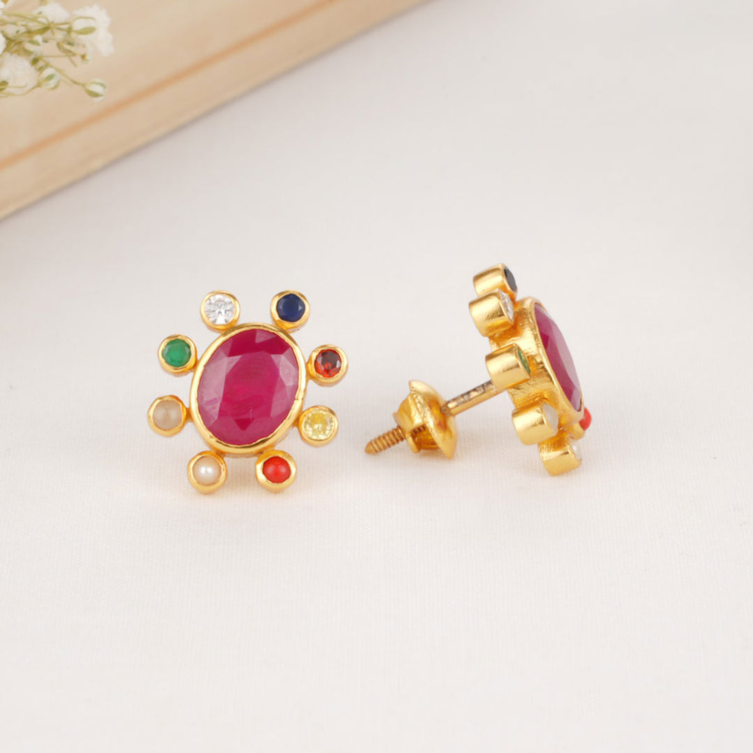 Rakshana Stone Studs