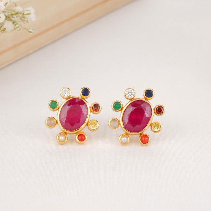 Rakshana Stone Studs