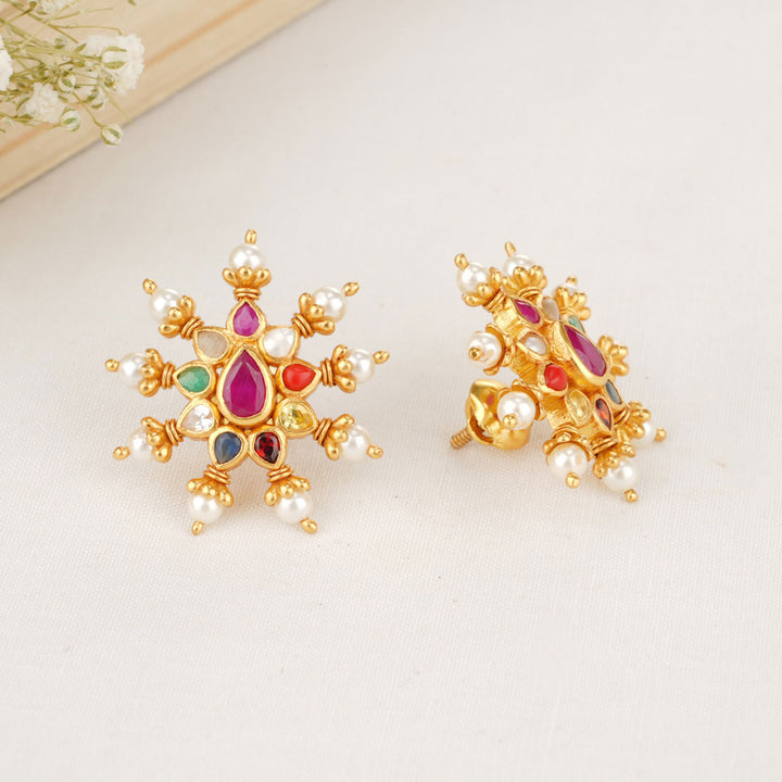 Shivyaa Stone Studs