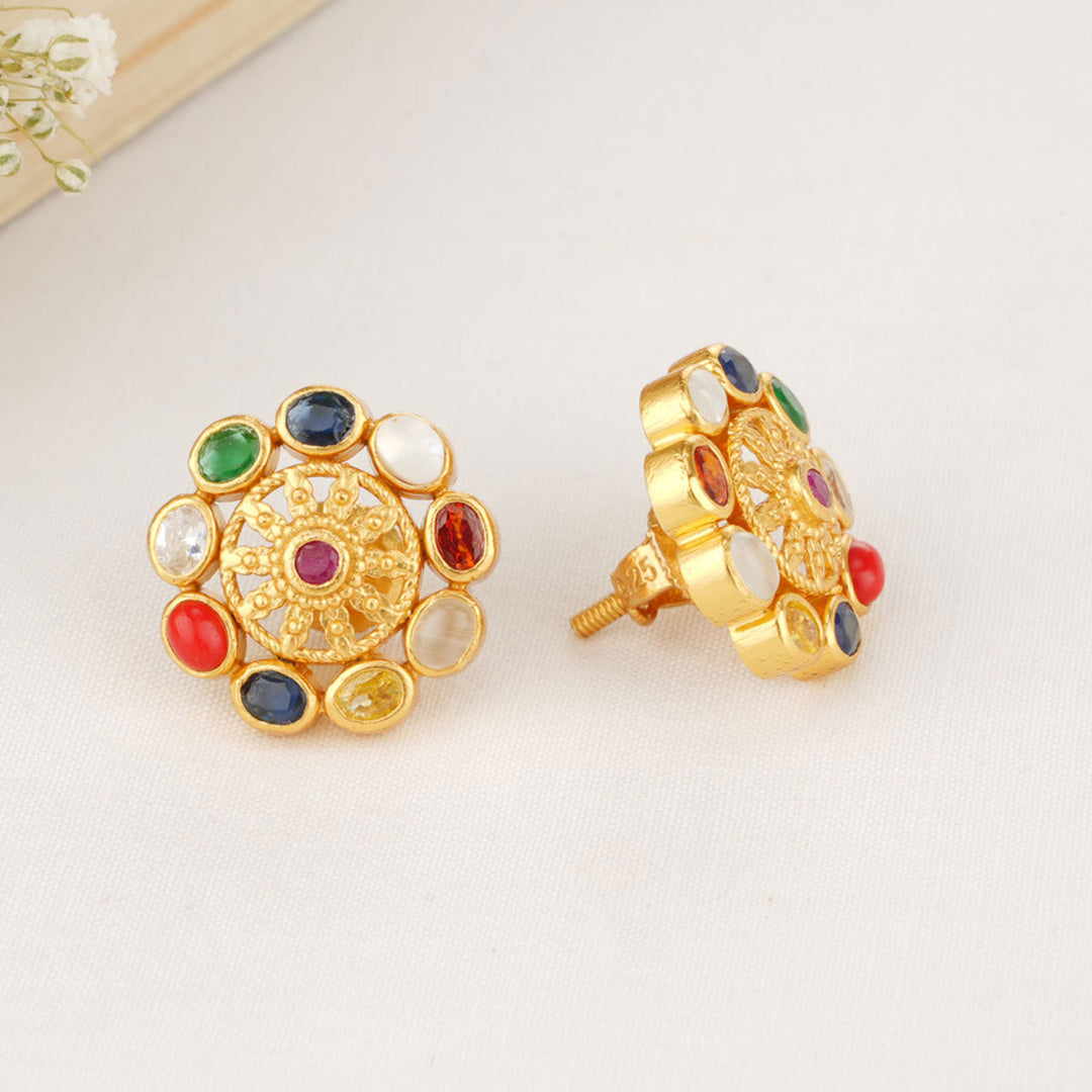 Lekha Stone Studs