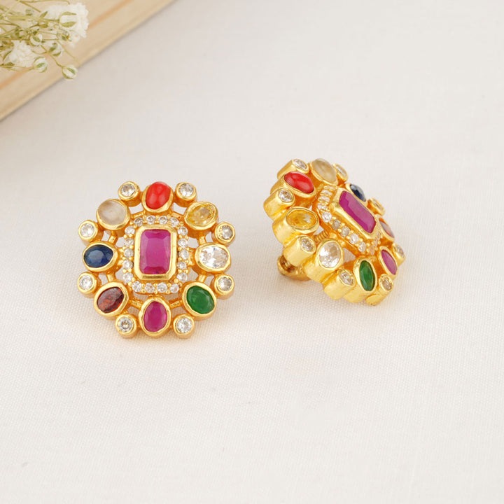 Jivika Stone Studs