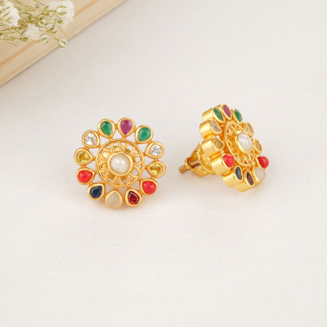 Jiya Stone Studs