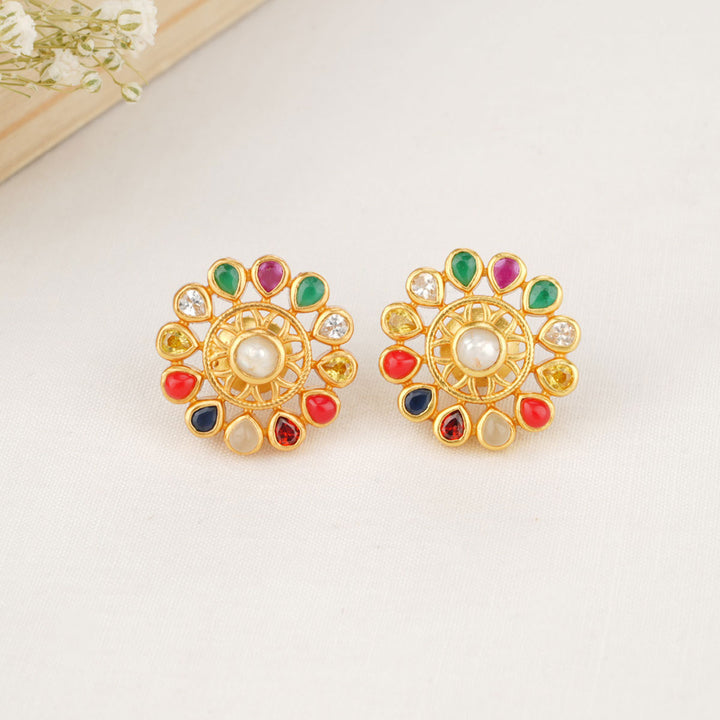 Jiya Stone Studs