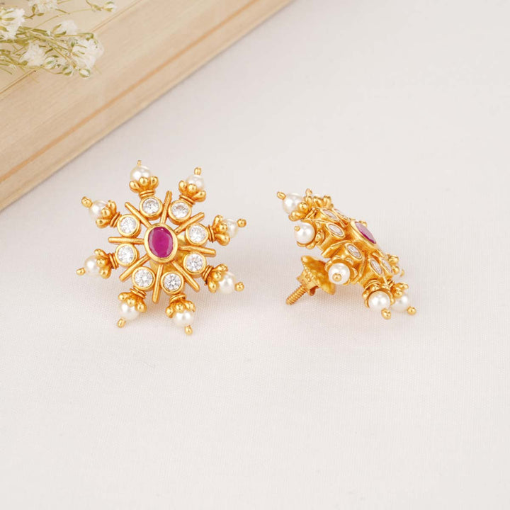 Ashwathi Stone Studs