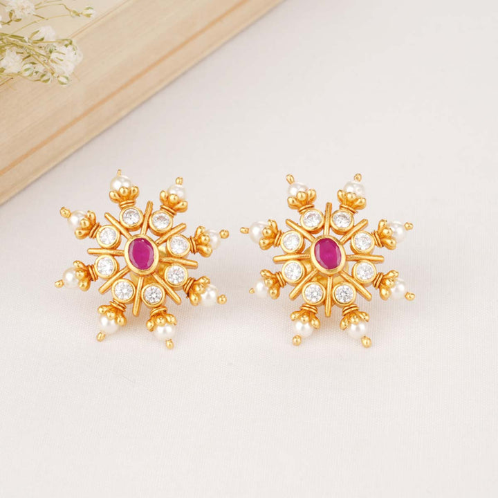 Ashwathi Stone Studs