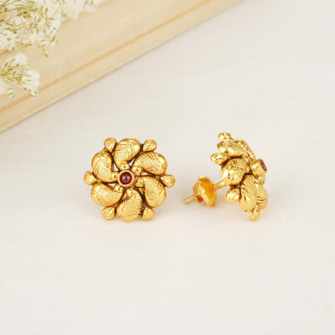 Calla Lily  Nagas Studs