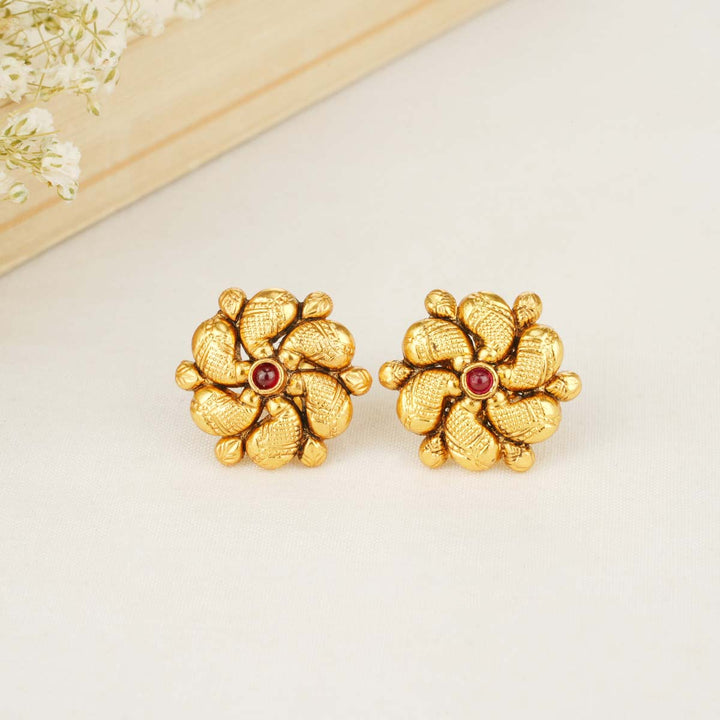 Calla Lily  Nagas Studs